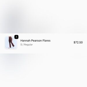 Hannah Pearson Women's Flares - Brown